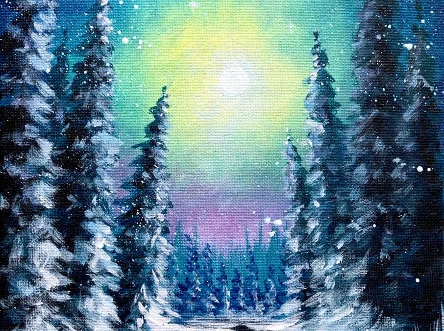 *RESCHEDULED TO 12/17/22 Winter Wonderland, a PAINT & SIP EVENT with Lisa