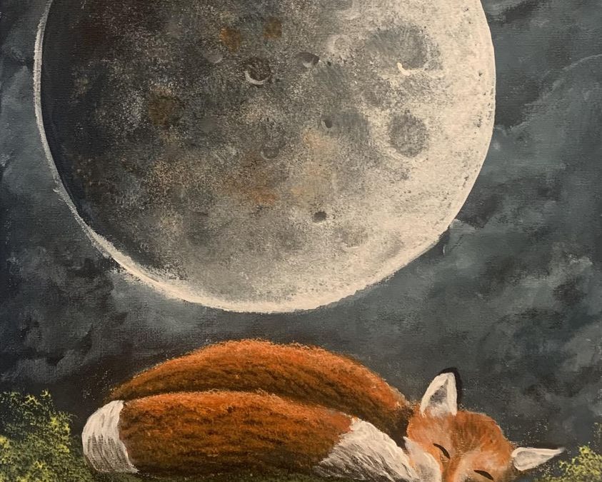 Fox Moon, a PAINT & SIP EVENT with Lisa