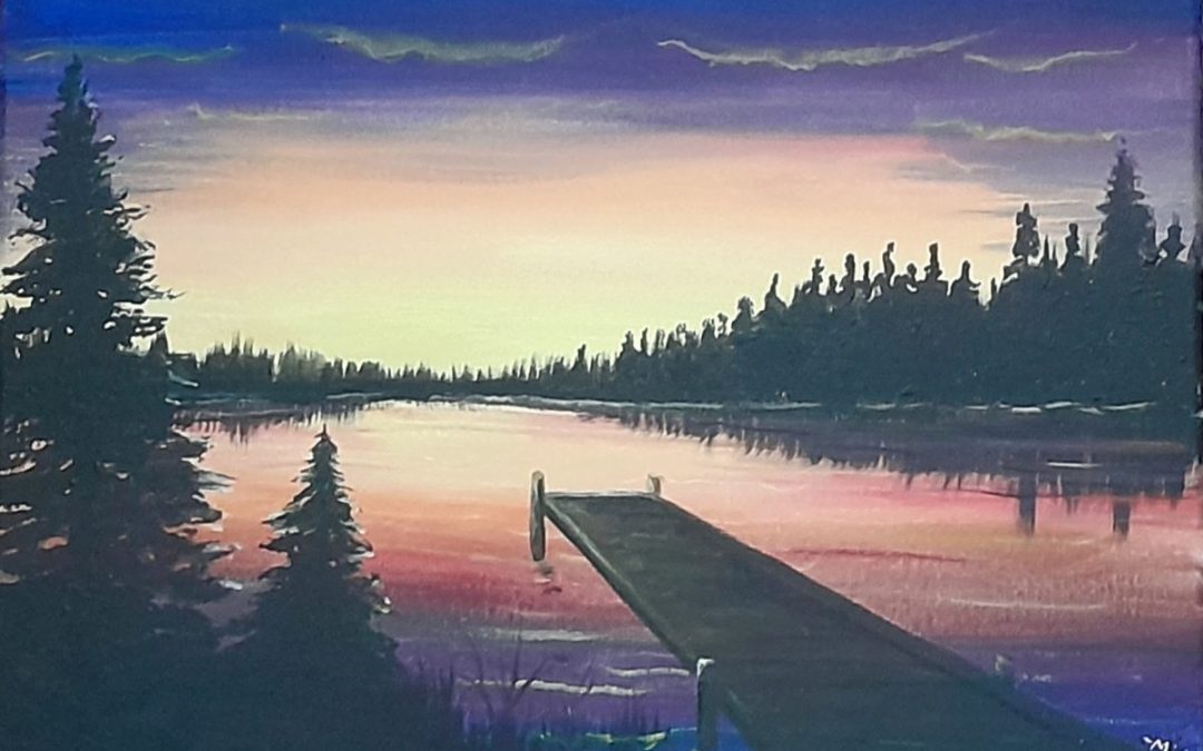 *canceled low sales 4*End of the Day at the Lake, a PAINT & SIP EVENT with Lisa