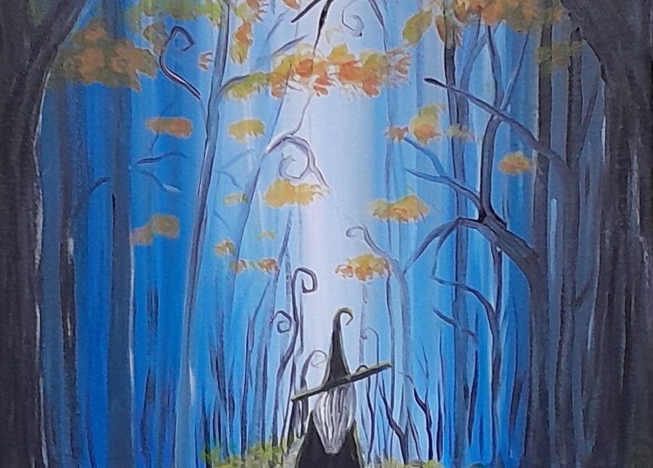 “Witchy Woods Walk”, a PAINT & SIP EVENT with Lisa