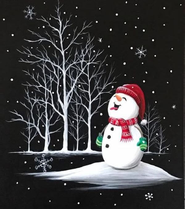 “Eating Snowflakes”, a BYOB PAINT & SIP EVENT with Lisa