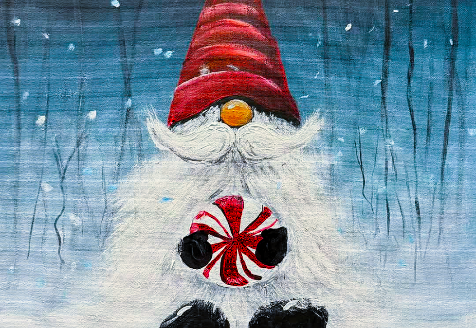 “Minty Gnome”, a PAINT & SIP EVENT with Lisa