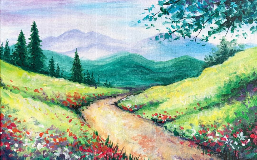 “Spring Fields”, a BYOB PAINT & SIP with Lisa