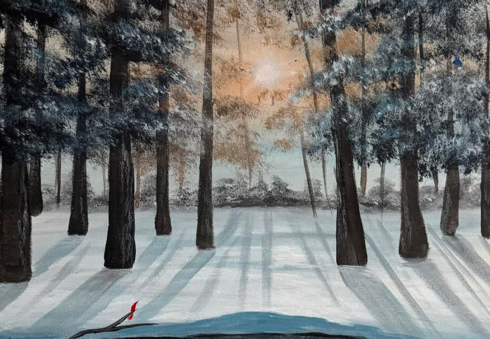 “Winter’s End Sunrise”, a BYOB PAINT & SIP EVENT with Lisa