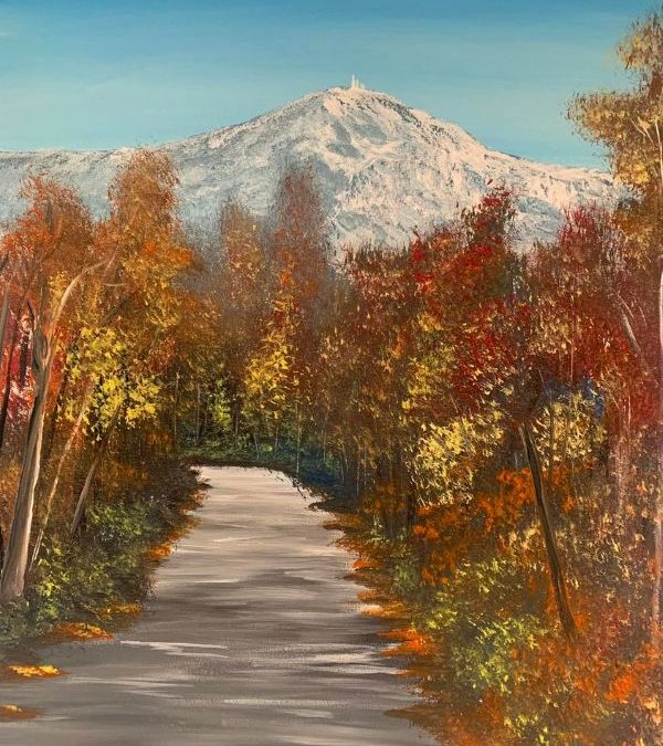 “Mt. Washington”, an AFTERNOON PAINTING CLASS with Lisa